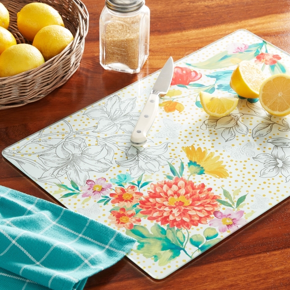 The Pioneer Woman Other - The Pioneer Woman Glass Cutting Board